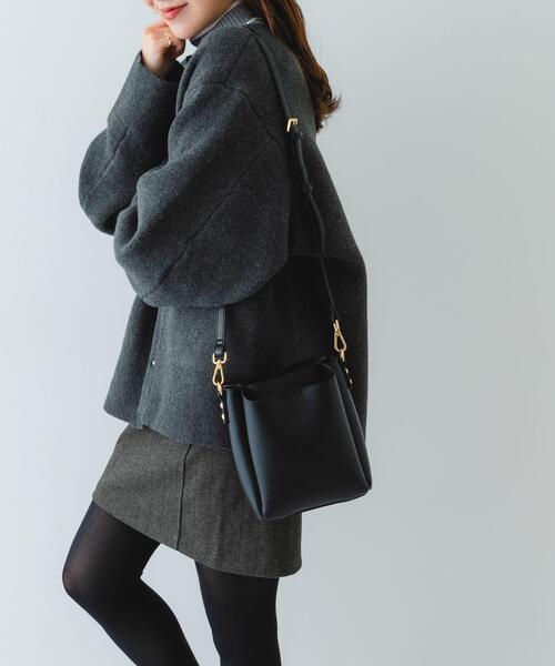 セール】フロントポケットタテナガショルダーバッグ（ショルダーバッグ