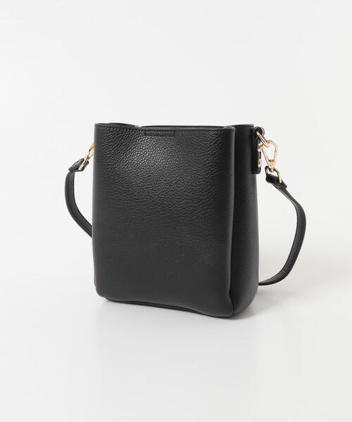 RODE SKO（ロデスコ）の「フロントポケットタテナガショルダーバッグ（ショルダーバッグ・レディース・ブラック/ベージュ/ホワイト/グレー・ONE）」の16枚目の写真