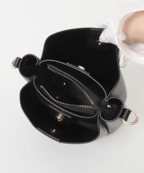 RODE SKO（ロデスコ）の「フロントポケットタテナガショルダーバッグ（ショルダーバッグ・レディース・ブラック/ベージュ/ホワイト/グレー・ONE）」の19枚目の写真