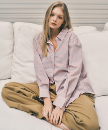Essential Multi Stripe Comfort Shirt_CTT386(Pink)