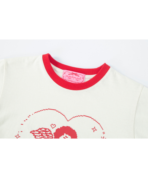 NEFNEF（ネフネフ）の「angel ringer tee_red（Tシャツ/カットソー・レディース・その他・FREE）」の8枚目の写真