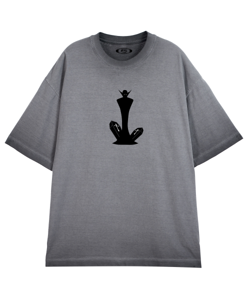 BY.L(バイエル)の「モンスター ドラキュラ ピグメント 半袖Tシャツ グレー(Tシャツ/カットソー・メンズ・その他・LARGE/MEDIUM/X-LARGE/XX-LARGE)」の3枚目の写真