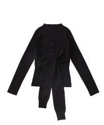 bustier high neck rib pull(ビスチェハイネックリブプルオーバー)