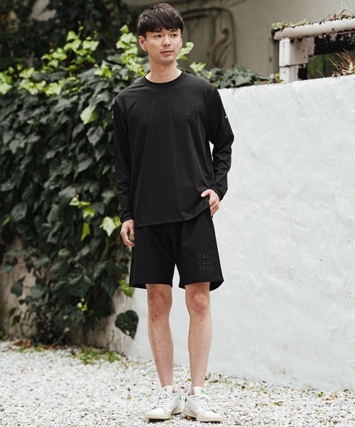 CALL&RESPONSE(コールアンドレスポンス)の「mlt5508- 無地長袖Tシャツ(260-1321-01)(Tシャツ/カットソー・メンズ・ホワイト/ブラック・5/4/2/1)」の6枚目の写真