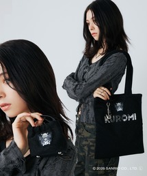 sanrio（サンリオ）の「【ハローキティ・クロミセット】【WEB限定商品】【当店限定】Sanrio characters(サンリオキャラクターズ) ラメニット2点セット（トートバッグ・キッズ）」