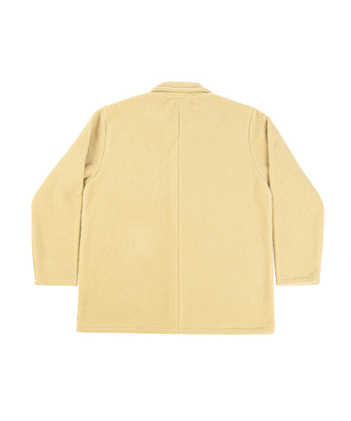 SATURDAY LEISURE CLUB(サタデーレジャークラブ)の「Leisure Fleece Work Jacket(Unisex) - Light Mustard(その他アウター・メンズ・その他・MEDIUM/LARGE)」の3枚目の写真