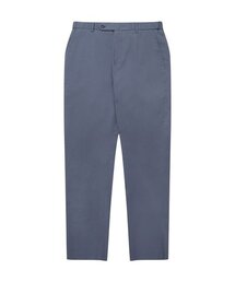 サイズバンディングノータックパンツ_グレーシュブルー