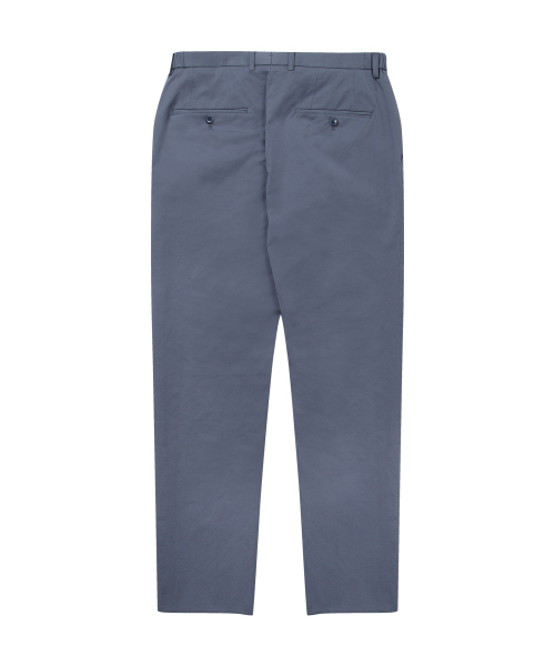 SOLEW（ソル）の「サイズバンディングノータックパンツ_グレーシュブルー（その他パンツ・メンズ・その他・SMALL/MEDIUM/LARGE/X-LARGE）」の2枚目の写真