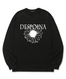 OUSE（オウズ）の「Flower Print Long Sleeve (DLS027) Black（Tシャツ/カットソー）」