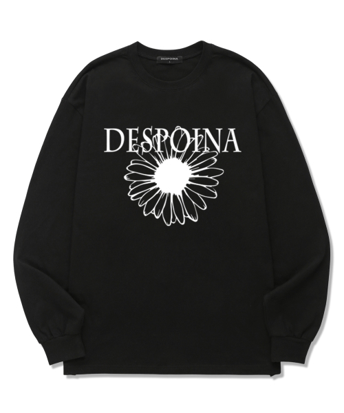 OUSE(オウズ)の「フラワープリントロングスリーブ (DLS027) ブラック(Tシャツ/カットソー・レディース・その他・SMALL/MEDIUM/LARGE/X-LARGE/XX-LARGE)」の1枚目の写真