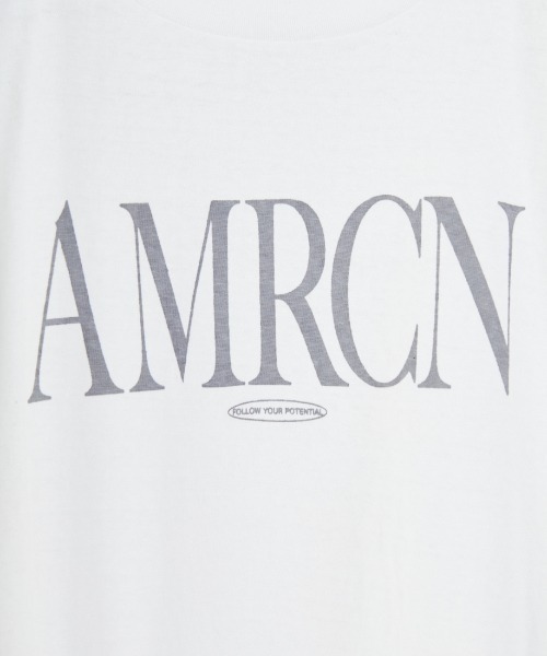 アパルトモンAmericana AMRCNロゴ Tシャツ L'Appartement / アパルトモン | × Americana / アメリカーナ ロゴ T