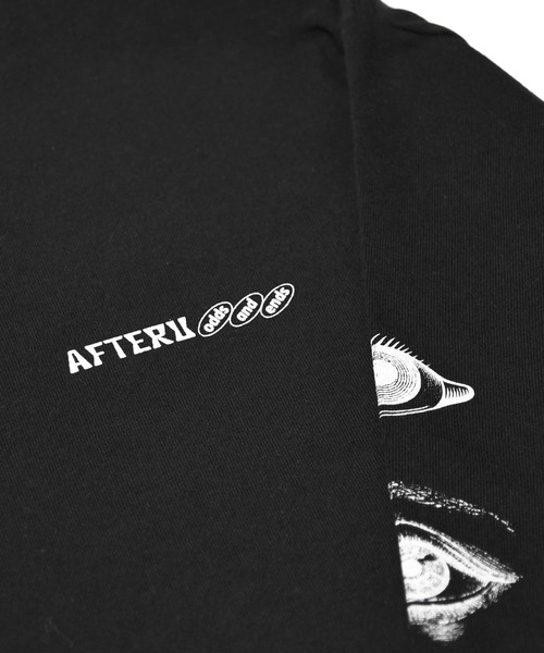 AFTERU(アフターユー)の「EYE L/S TEE(Tシャツ/カットソー・メンズ・ホワイト/ブラック・XL/L/M/XXL)」の4枚目の写真