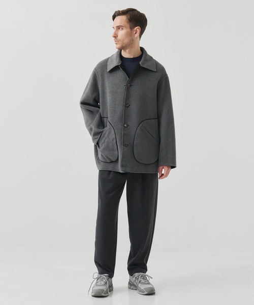 ジャケット・アウター WOOL CASHMERE SHORT COAT CASHMERE CASHMERE（カシミヤカシミヤ）の「【CASHMERE CASHMERE