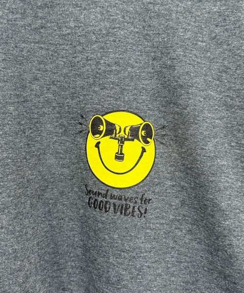 DIET BUTCHER SLIM SKIN(ダイエットブッチャースリムスキン)の「DIET BUTCHER SLIM SKIN / SINE WAVE LS / ダイエットブッチャースリムスキン(Tシャツ/カットソー・メンズ・チャコールグレー/ナチュラル/パープル/ライトピンク/オレンジ/グリーン・FREE)」の9枚目の写真