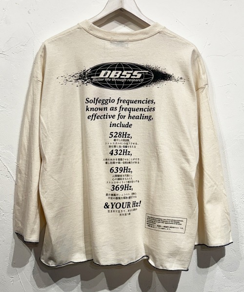 DIET BUTCHER SLIM SKIN(ダイエットブッチャースリムスキン)の「DIET BUTCHER SLIM SKIN / SINE WAVE LS / ダイエットブッチャースリムスキン(Tシャツ/カットソー・メンズ・チャコールグレー/ナチュラル/パープル/ライトピンク/オレンジ/グリーン・FREE)」の12枚目の写真