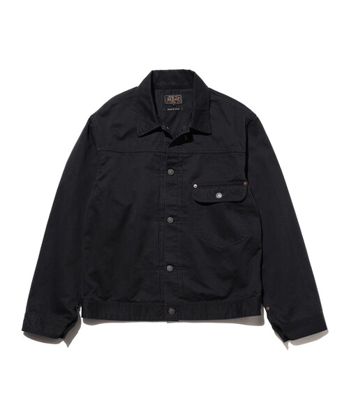 BEAMS PLUS（ビームスプラス）の「Digger Jacket 62 Twill（ブルゾン・メンズ・サックスブルー/ブラック/ベージュ・SMALL/LARGE/MEDIUM）」の2枚目の写真