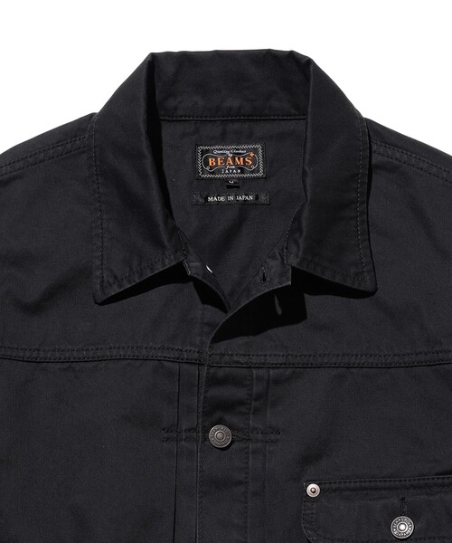 BEAMS PLUS（ビームスプラス）の「Digger Jacket 62 Twill（ブルゾン・メンズ・サックスブルー/ブラック/ベージュ・SMALL/LARGE/MEDIUM）」の5枚目の写真