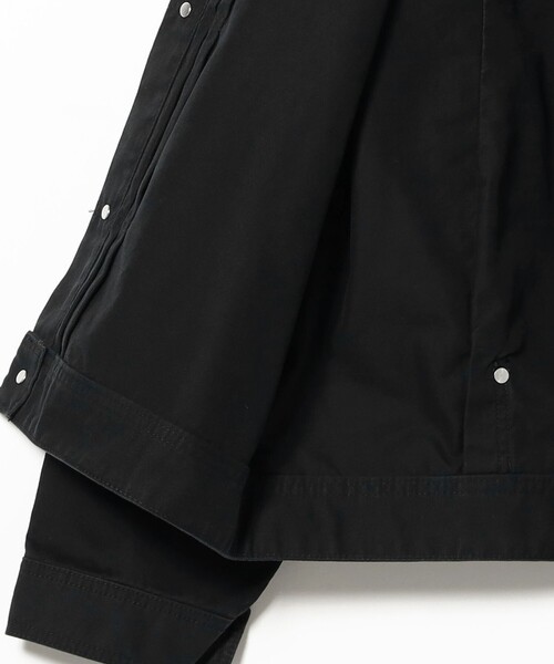 BEAMS PLUS（ビームスプラス）の「Digger Jacket 62 Twill（ブルゾン・メンズ・サックスブルー/ブラック/ベージュ・SMALL/LARGE/MEDIUM）」の8枚目の写真