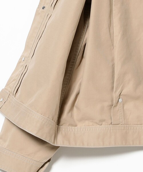 BEAMS PLUS（ビームスプラス）の「Digger Jacket 62 Twill（ブルゾン・メンズ・サックスブルー/ブラック/ベージュ・SMALL/LARGE/MEDIUM）」の16枚目の写真