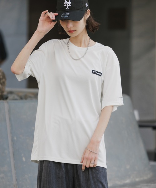 Columbia(コロンビア)の「Columbia/コロンビア Lake Arrowhead short sleeve tee オムニフリーズゼロ クルーネックTシャツ 秋 秋服 2026年秋冬(Tシャツ/カットソー・メンズ・ホワイト/ブラック/ラベンダー/ネイビー・M/L/XL/S)」の17枚目の写真