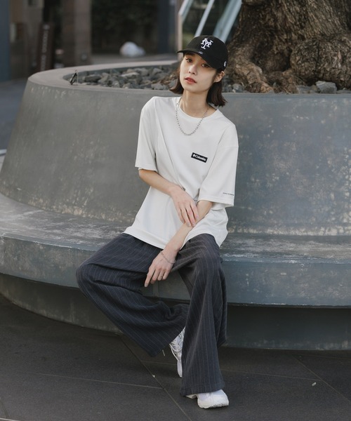 Columbia(コロンビア)の「Columbia/コロンビア Lake Arrowhead short sleeve tee オムニフリーズゼロ クルーネックTシャツ 秋 秋服 2026年秋冬(Tシャツ/カットソー・メンズ・ホワイト/ブラック/ラベンダー/ネイビー・M/L/XL/S)」の13枚目の写真