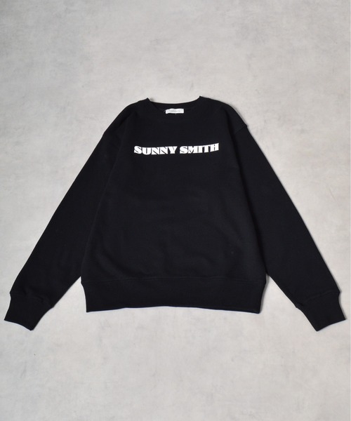 Sunny Smith（サニースミス）の「12.7オンス ヘビーウェイトパームツリープリント裏毛トレーナー（スウェット・メンズ・ブラック/アッシュグレー・X-LARGE/LARGE）」の13枚目の写真