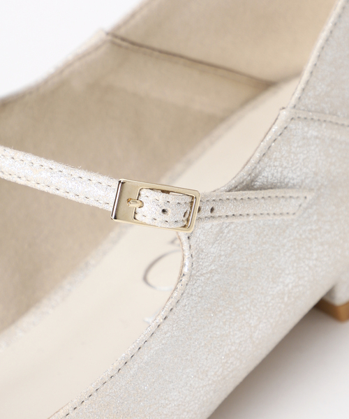 LE TALON（ルタロン）の「《追加》ポインテッドワンストラップフラット（その他シューズ・レディース・シルバー/ベージュ/レッド・22.5cm/22cm/21.5/26cm/25.5cm/25cm/24.5cm/24cm/23.5cm/23cm）」の4枚目の写真