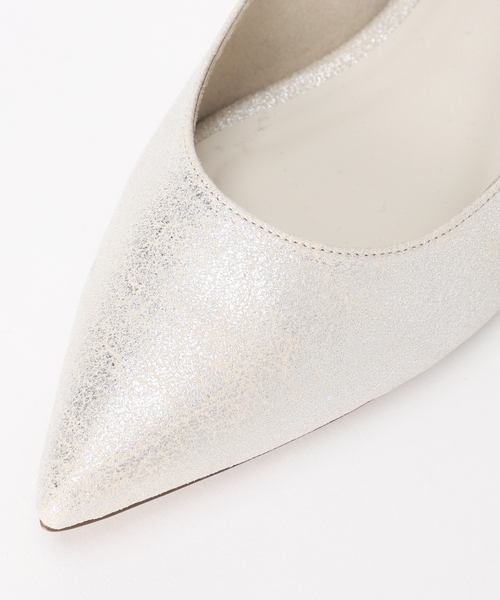 LE TALON（ルタロン）の「《追加》ポインテッドワンストラップフラット（その他シューズ・レディース・シルバー/ベージュ/レッド・22.5cm/22cm/21.5/26cm/25.5cm/25cm/24.5cm/24cm/23.5cm/23cm）」の8枚目の写真