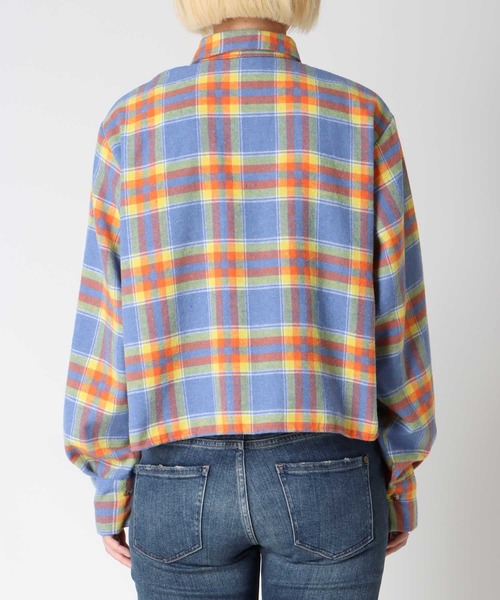 Cepica（セピカ）の「マドラスチェック柄シャツ（シャツ/ブラウス・レディース・ライトブルー/ピンク・FREE）」の17枚目の写真