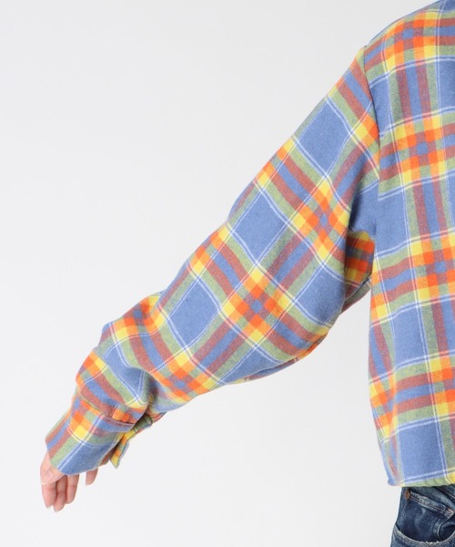 Cepica（セピカ）の「マドラスチェック柄シャツ（シャツ/ブラウス・レディース・ライトブルー/ピンク・FREE）」の19枚目の写真