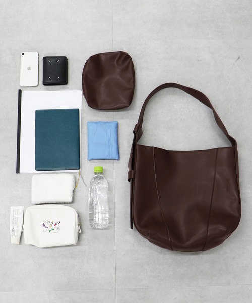 MISCH MASCH（ミッシュマッシュ）の「一部店舗限定 ワンハンドルバケツトートバッグ（トートバッグ・レディース・ブラウン/ブラック・ﾌﾘ-）」の19枚目の写真