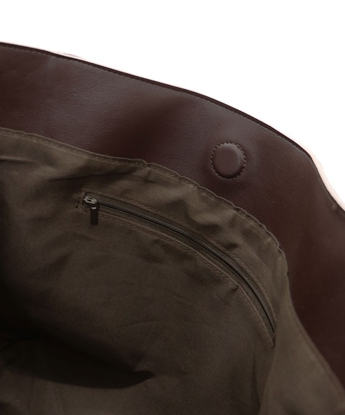 MISCH MASCH（ミッシュマッシュ）の「一部店舗限定 ワンハンドルバケツトートバッグ（トートバッグ・レディース・ブラウン/ブラック・ﾌﾘ-）」の22枚目の写真