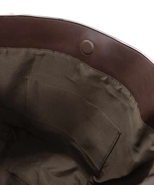 MISCH MASCH（ミッシュマッシュ）の「一部店舗限定 ワンハンドルバケツトートバッグ（トートバッグ・レディース・ブラウン/ブラック・ﾌﾘ-）」の15枚目の写真