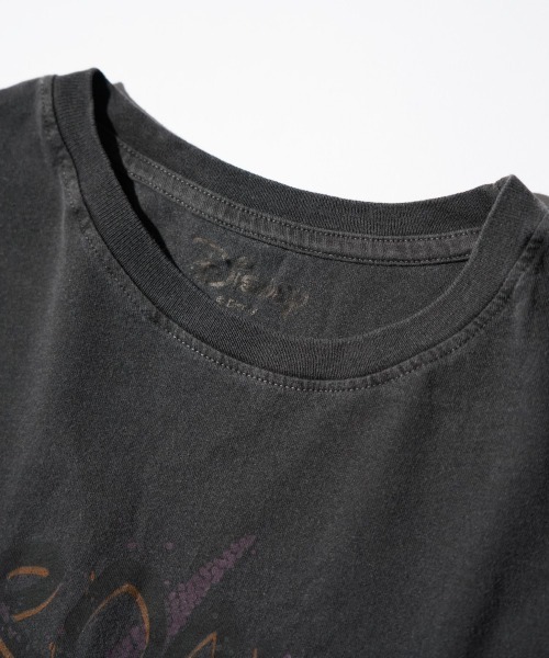 THRIFTY LOOK(スリフティールック)の「THRIFTY LOOK / スリフティールック PIGMENT "MICKEY MOUSE" TEE ミッキーマウス アニメTシャツ ピグメント加工(Tシャツ/カットソー・メンズ・ブラック・MEDIUM/LARGE/X-LARGE)」の3枚目の写真