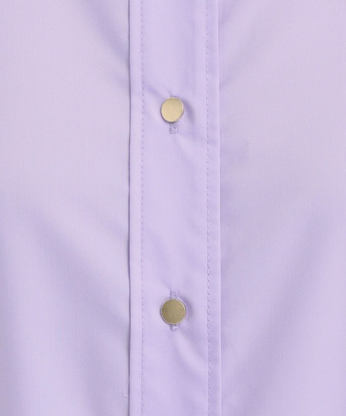 Andemiu（アンデミュウ）の「【イージーケア】キンボタンシャツ642984（シャツ/ブラウス・レディース・オフホワイト/ブルー/ラベンダー・FREE）」の15枚目の写真