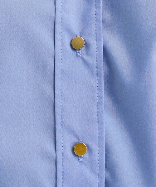 Andemiu（アンデミュウ）の「【イージーケア】キンボタンシャツ642984（シャツ/ブラウス・レディース・オフホワイト/ブルー/ラベンダー・FREE）」の17枚目の写真