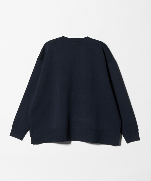 UNITED ARROWS（ユナイテッドアローズ）の「スウェットライク スキッパーニット ‐ウォッシャブル‐（ニット/セーター・レディース・ネイビー/ホワイト/ライトピンク・FREE）」の22枚目の写真