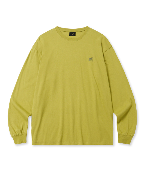 BROWNBREATH(ブラウンブレス)の「INSTRUMENTAL TAG LONGSLEEVE - LIME(Tシャツ/カットソー・レディース・その他・S/M/L/XL)」の2枚目の写真