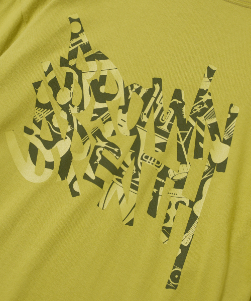 BROWNBREATH(ブラウンブレス)の「INSTRUMENTAL TAG LONGSLEEVE - LIME(Tシャツ/カットソー・レディース・その他・S/M/L/XL)」の3枚目の写真