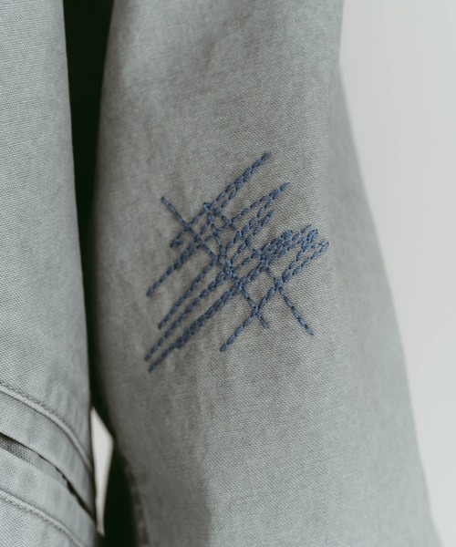 Knuth Marf（クヌースマーフ）の「【Knuth Marf】embroidered jacket（その他アウター・レディース・ベージュ/ブルー・FREE）」の21枚目の写真