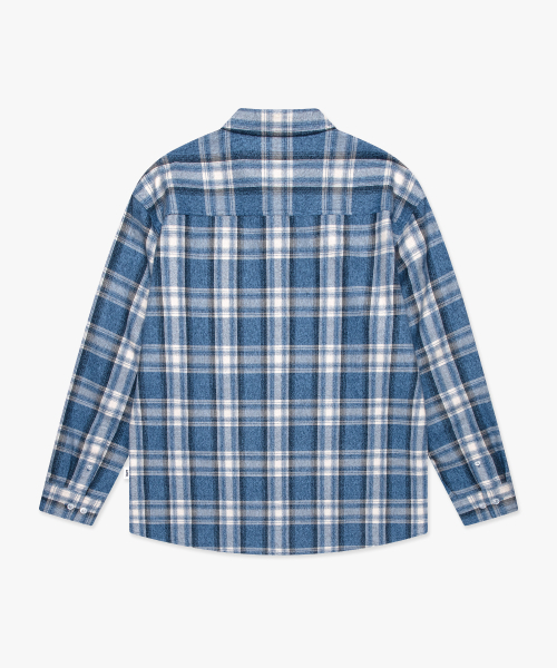 LMCの「FLANNEL PLAID SHIRT blue（シャツ/ブラウス・レディース・その他・S/M/L）」の7枚目の写真