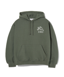 Puppet Logo Pullover Hoodie - Olive