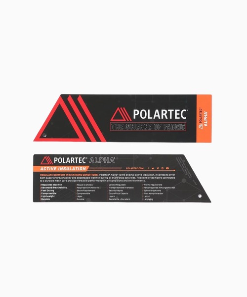 and wander（アンドワンダー）の「【and wander】high loft fleece glove（手袋・メンズ・カーキ/ブラック・FREE）」の7枚目の写真