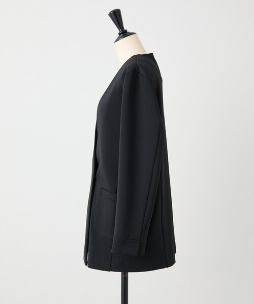 LIVETART(リヴェタート)の「《LIVETART》ドット釦ノーカラージャケット(ノーカラージャケット・レディース・ブラック・FREE)」の16枚目の写真