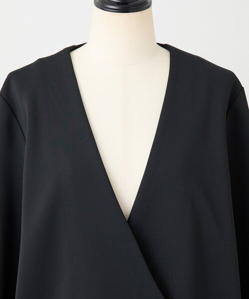 LIVETART(リヴェタート)の「《LIVETART》ドット釦ノーカラージャケット(ノーカラージャケット・レディース・ブラック・FREE)」の19枚目の写真