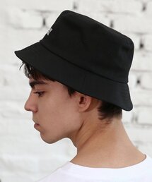 GRAYBLVD（グレイブラバット）の「デイアウトバケットハット GGABH91(ブラック)（ハット）」