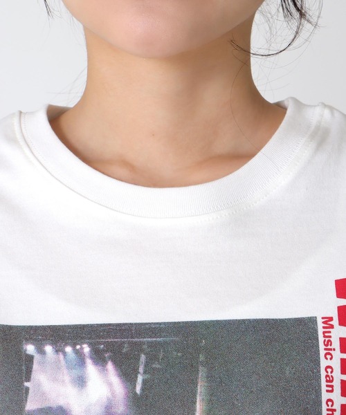 Cepica（セピカ）の「LOGO配色ロンT（Tシャツ/カットソー・レディース・グレー/ホワイト・FREE）」の7枚目の写真