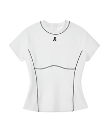 LOGO SPORT TOP - WHITE