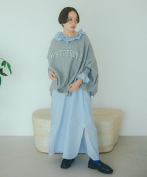 studio CLIP（スタディオクリップ）の「《高山都さんコラボ》Wフリルカラーワンピース[プチサイズあり]（ワンピース）」