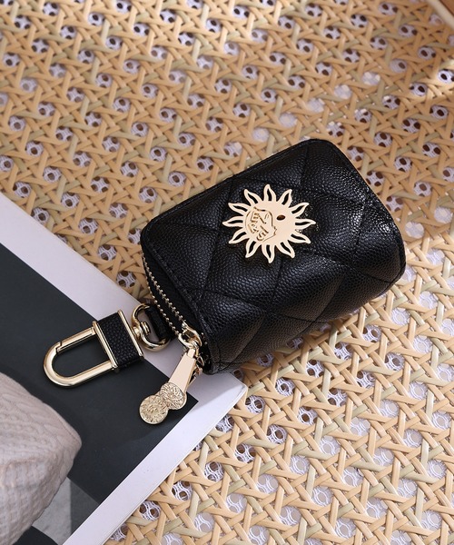 EVRIS（エヴリス）の「【EVRIS/エヴリス】SUNNY　Wファスナーリモートキーケース（キーケース/キーアクセサリー・レディース・ブルー/アイボリー/ブラック/ピンク・FREE）」の5枚目の写真